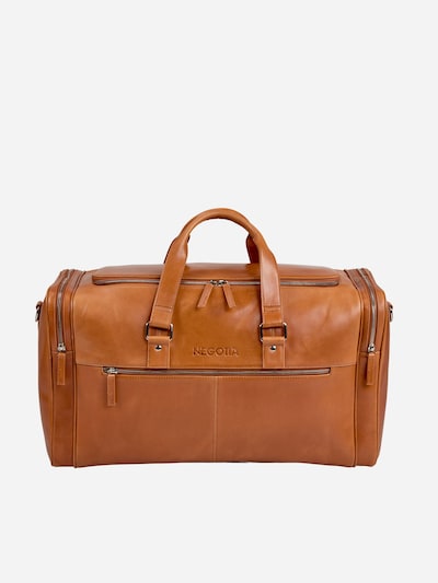 NEGOTIA Leather Weekender 'Marent' in braun, Produktansicht