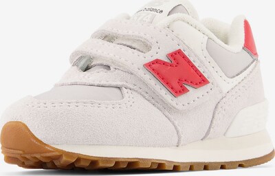 new balance Sneakers '574 Hook and Loop' in Rose / Powder / Red, Item view