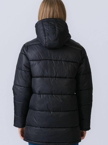 Veste d’hiver ' Long Puffer ' TEESHOPPEN en noir