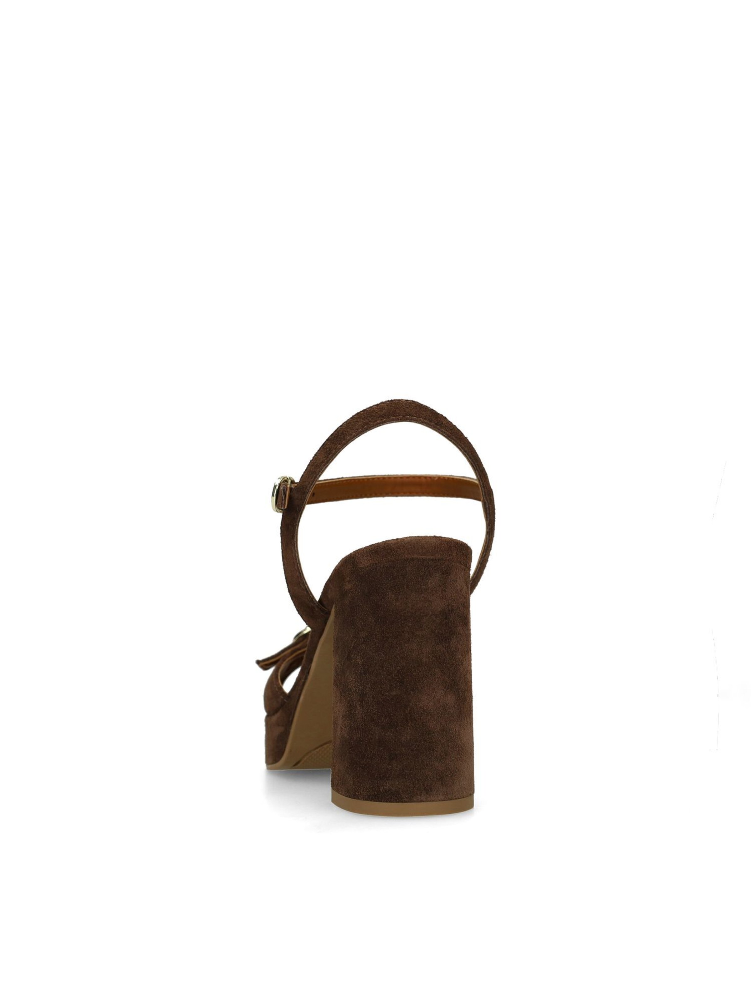 MANFIELD Sandaal in Bruin