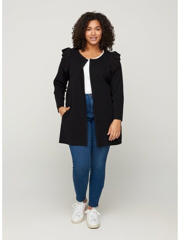 Zizzi Cardigan 'Minko' i sort