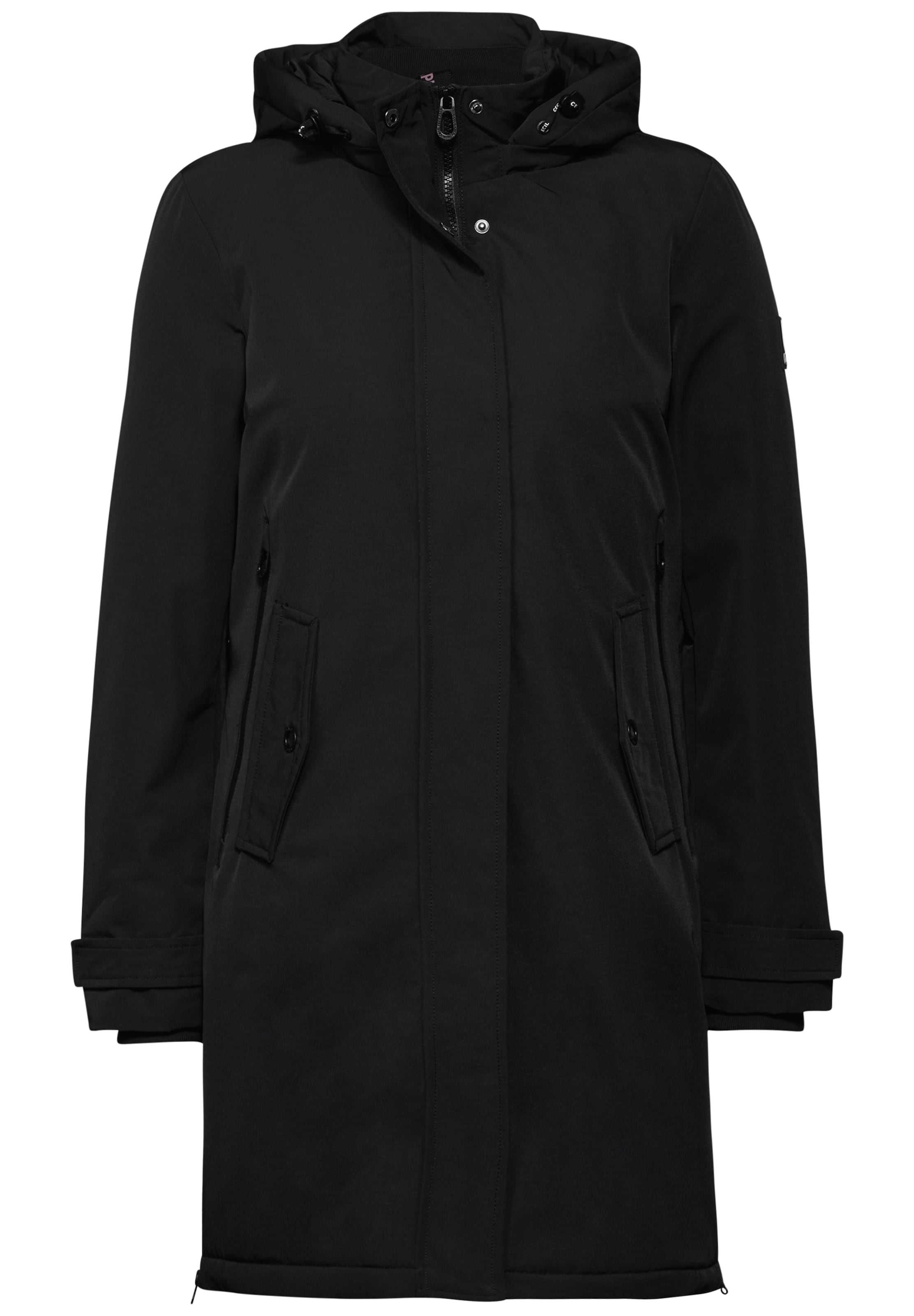 CECIL Parka in Schwarz: Vorderseite