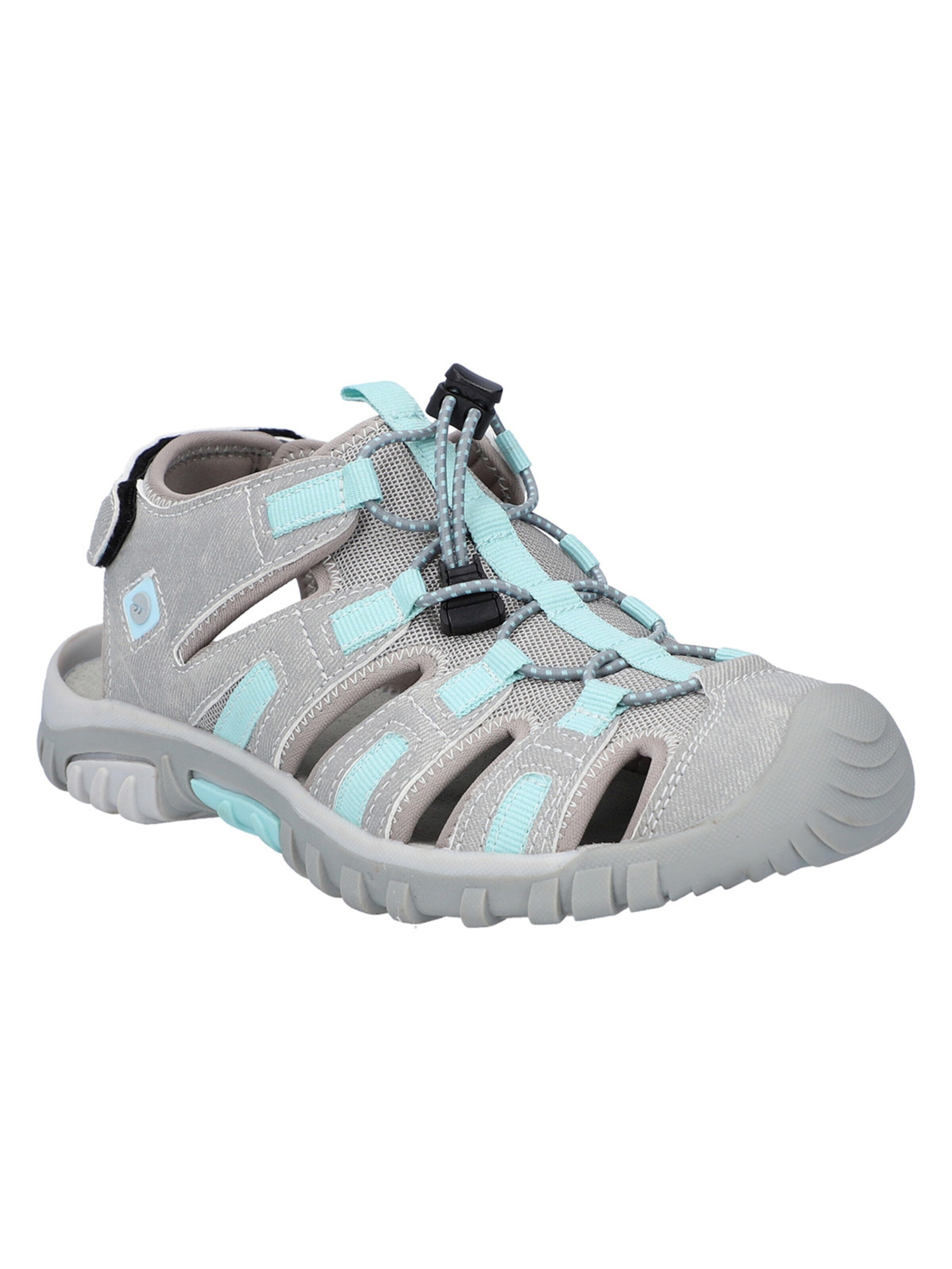 HI-TEC Sandal 'Freizeitschuhe in hellgrau/türkis' in Grey: front