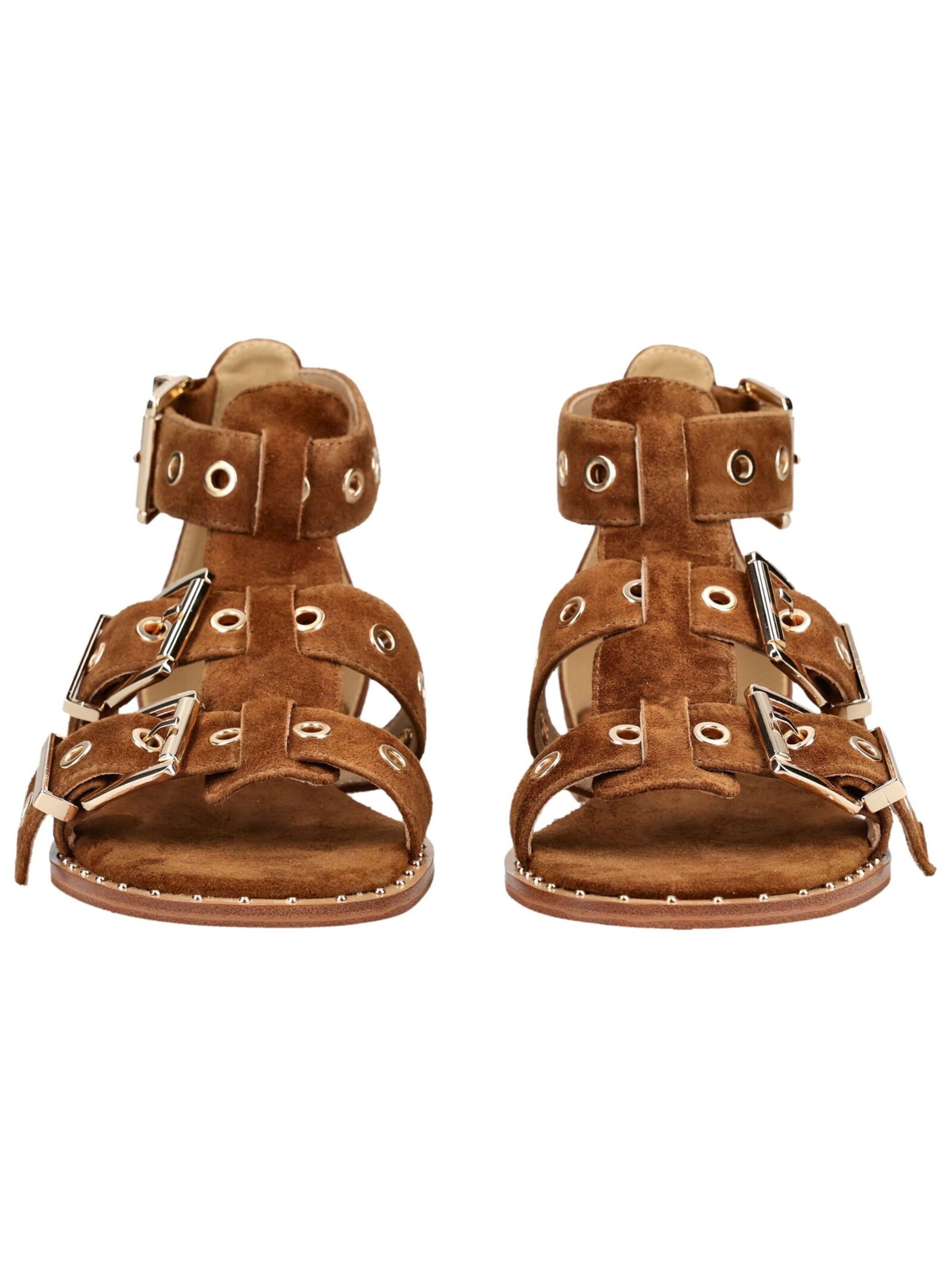 Alma En Pena Strap sandal in Brown