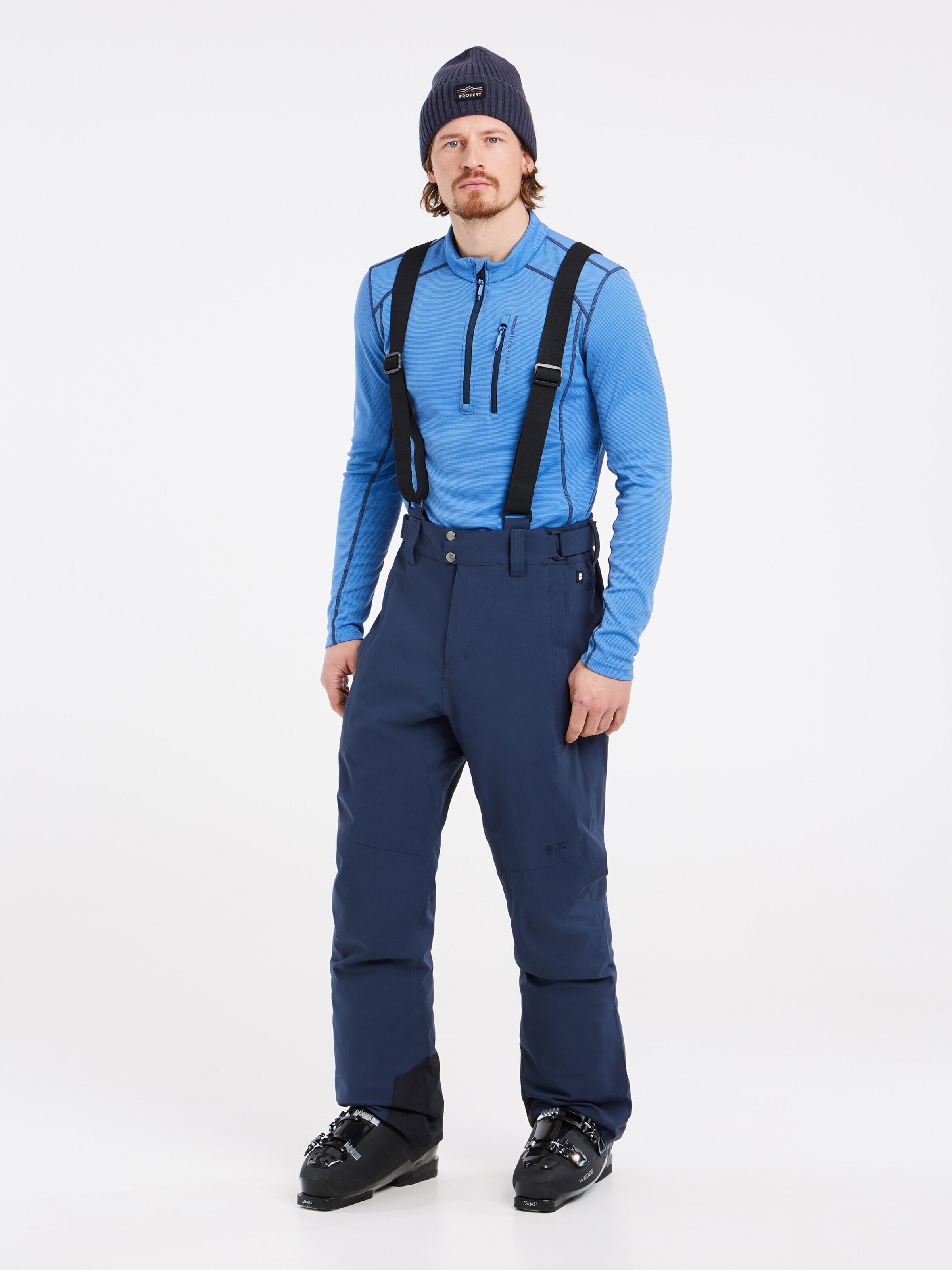 PROTEST Regular Workout Pants 'OWENS' in Blue