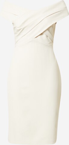 Lauren Ralph Lauren Cocktailjurk 'IRENE' in Beige: voorkant