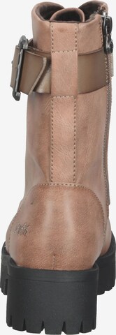 Blowfish Malibu Lace-Up Ankle Boots 'Yanna' in Beige