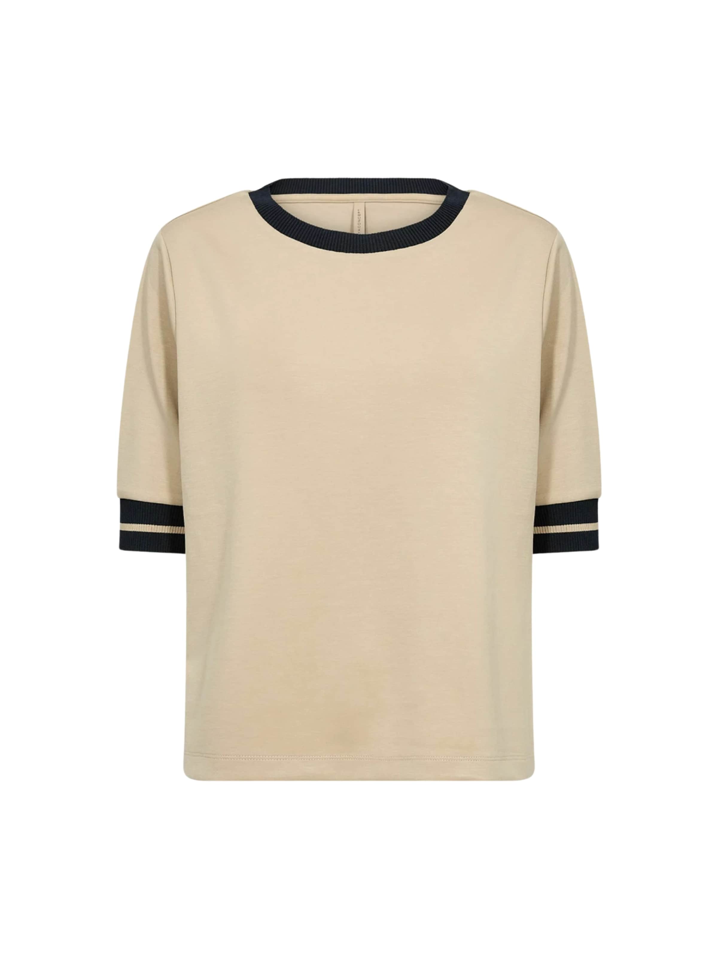 Haut ' SC-BANU ' Soyaconcept en beige : devant