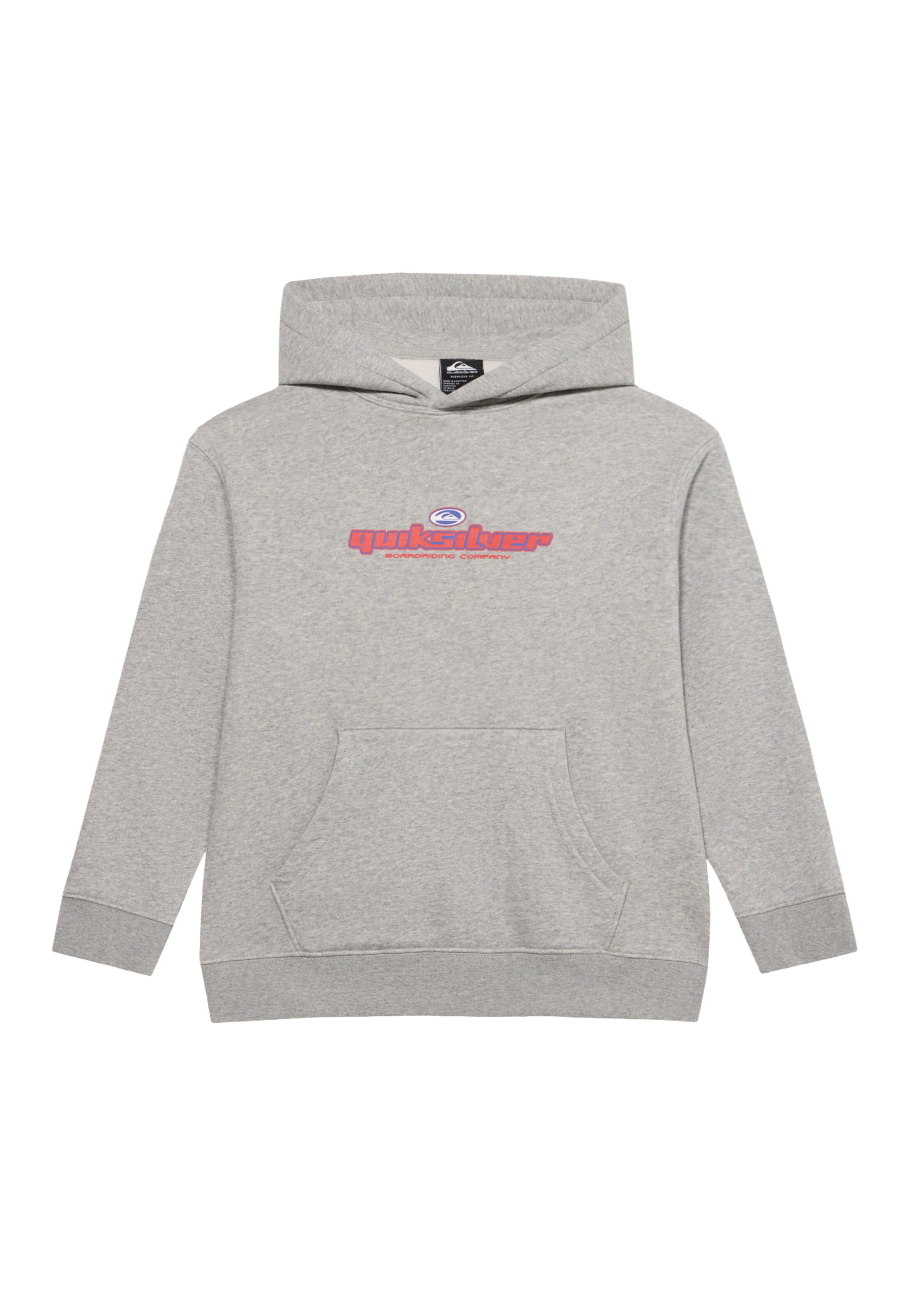 QUIKSILVER Μπλούζα φούτερ σε γκρι: μπροστά