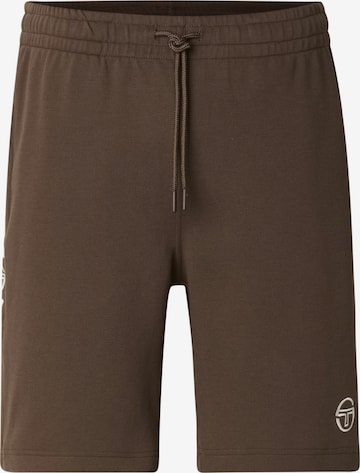 Pantaloni 'Cesena' di Sergio Tacchini in marrone: frontale