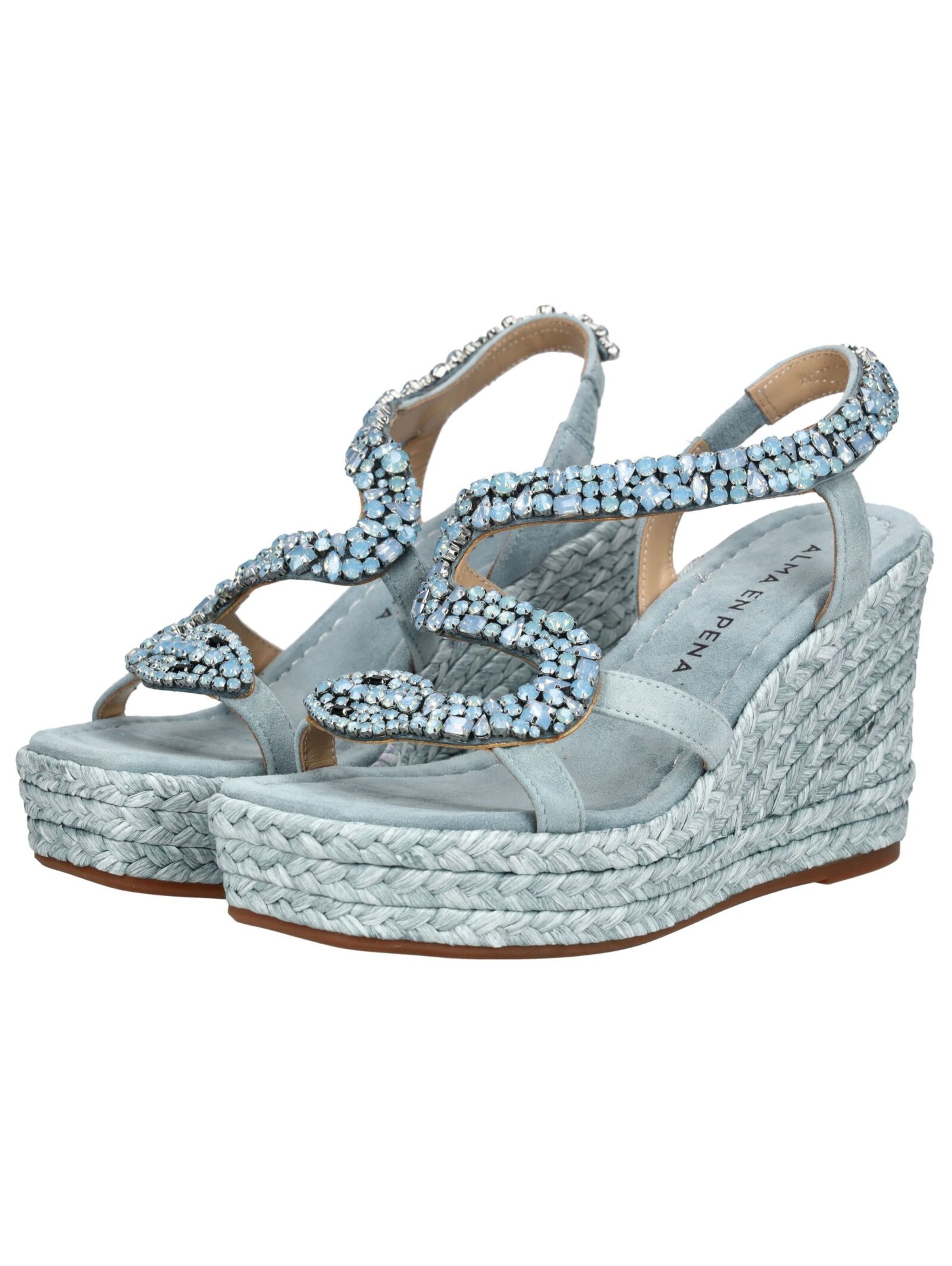 Sandales Alma En Pena en bleu