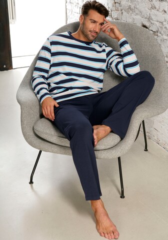 H.I.S Pyjama in Blau: Vorderseite