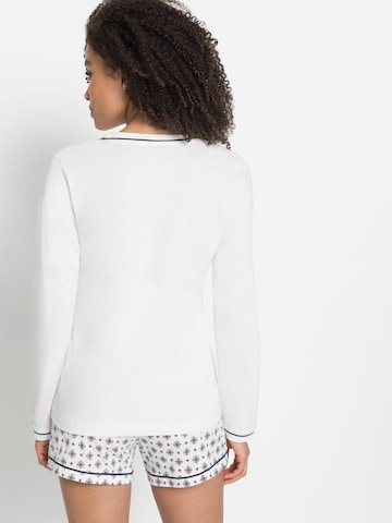 Chemise de nuit s.Oliver en blanc