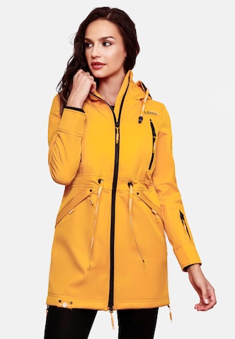 MARIKOO Between-seasons parka in Yellow: front