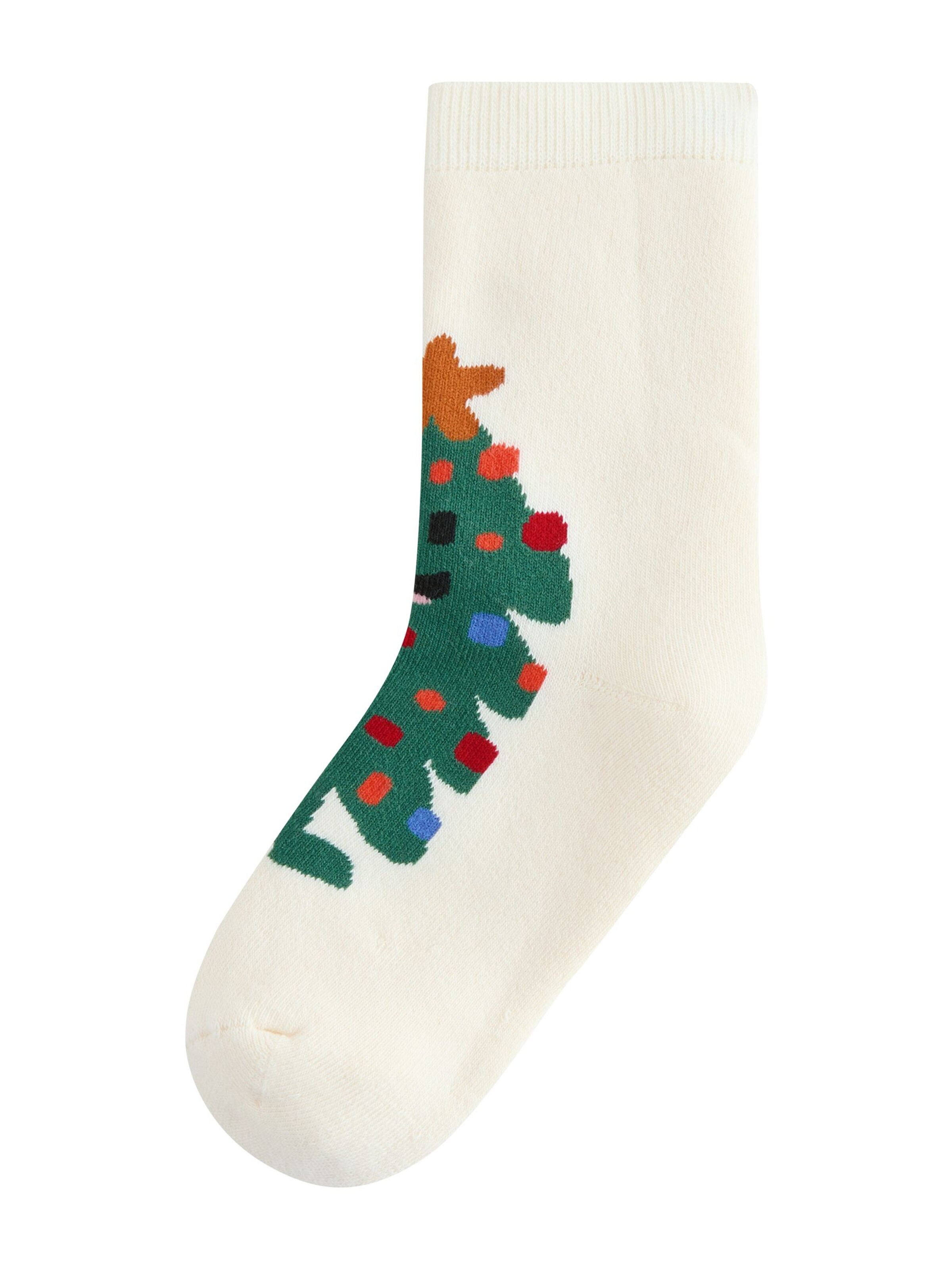 Chaussettes 'Christmas' Next en gris