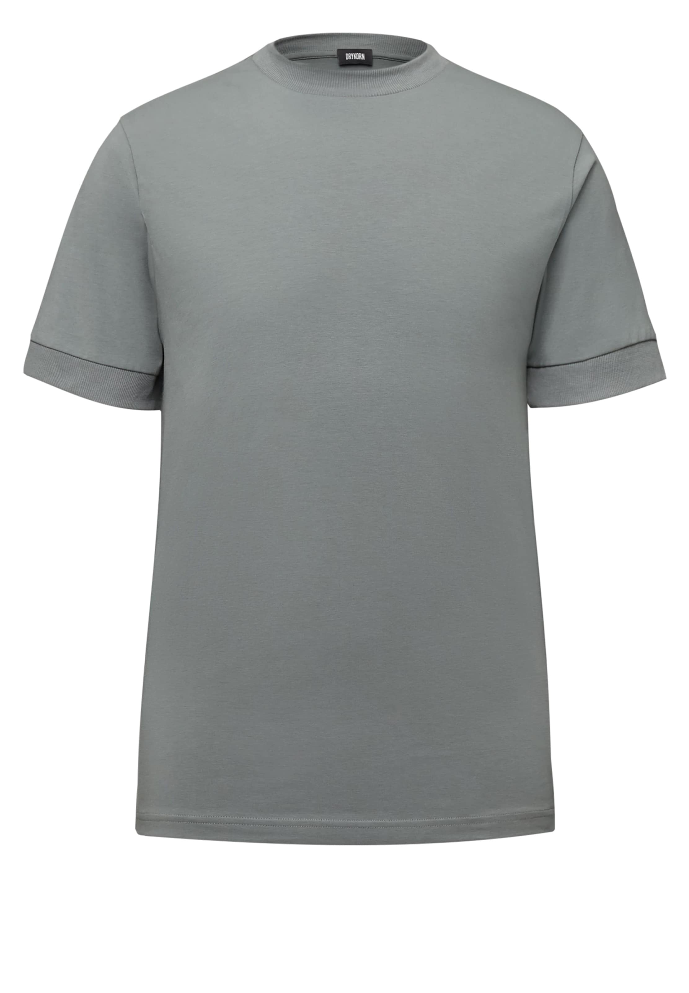 DRYKORN T-Shirt 'Anton' in Grau: Vorderseite