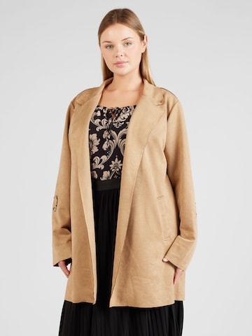 Z-One Blazers 'Jania' in Beige: voorkant