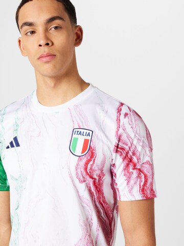 ADIDAS PERFORMANCE - Camiseta de fútbol 'Italy Pre-Match' en blanco