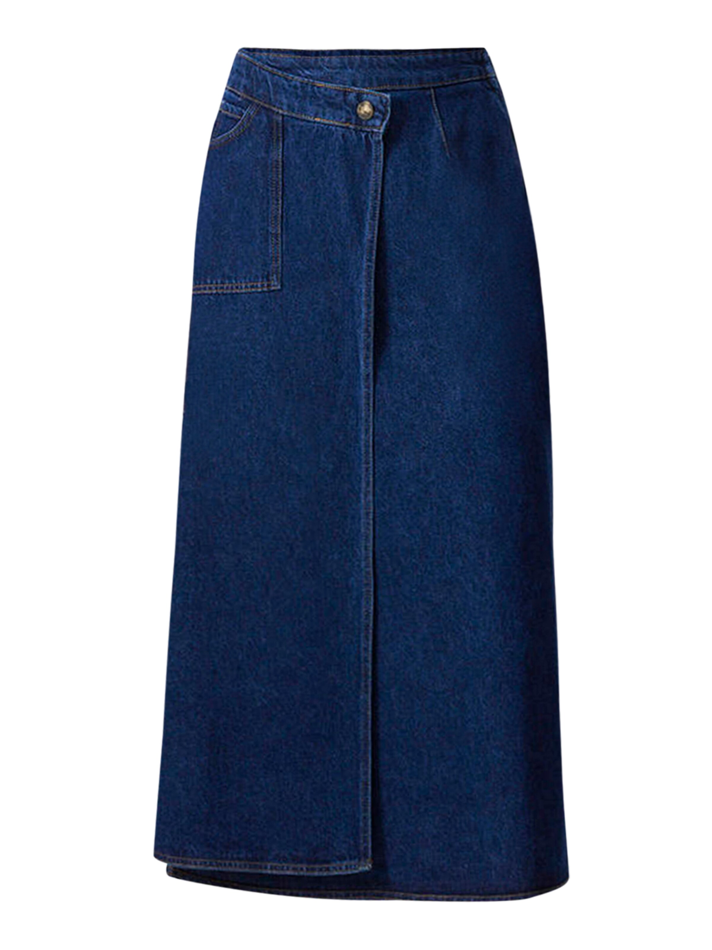 Jupe Touche Prive en bleu : devant