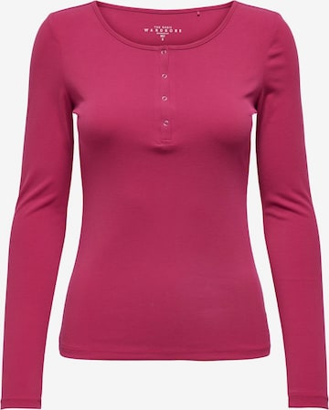ONLY Shirt 'ONLFREE' in Pink: Vorderseite