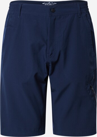KILLTEC Outdoorové nohavice - Modrá: predná strana
