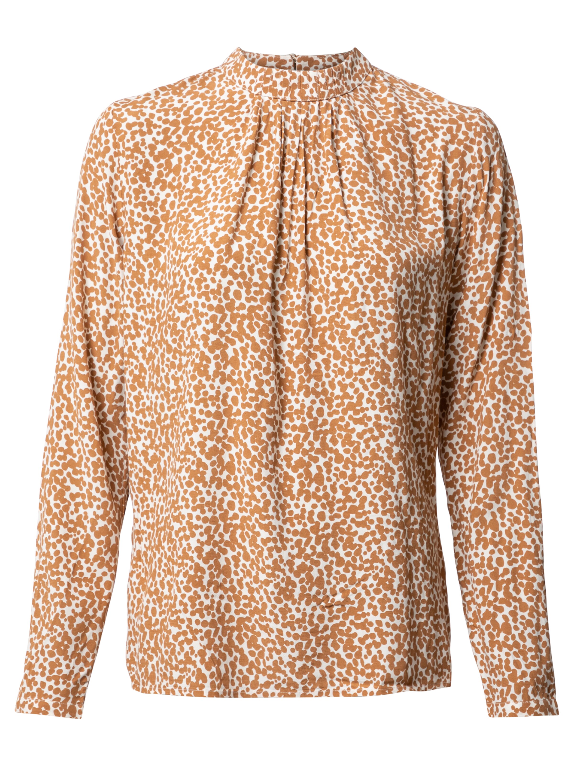 Donna Taglie comode Esprit Collection Camicia da donna in Caramello 