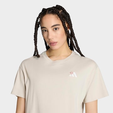 ADIDAS SPORTSWEAR Performance Shirt in Beige