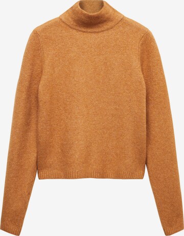 MANGO Sweater 'SEEDSC' in Brown: front
