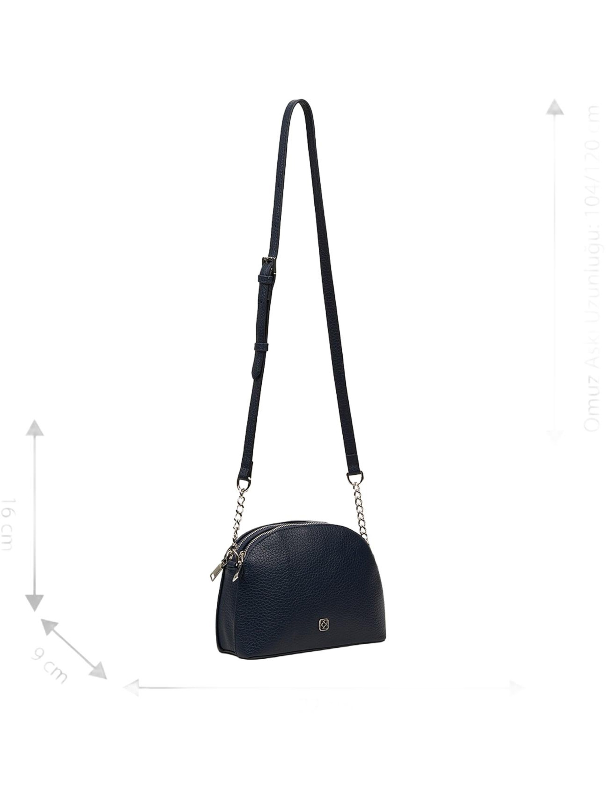 Desa Schultertasche 'DESA Frau Acrossybody'‌‌‌‌‌ in Blau