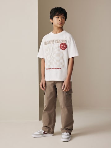 Next Широка кройка Панталон в кафяво