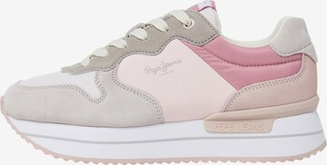 Pepe Jeans Låg sneaker 'Rusper Jelly' i rosa: framsida