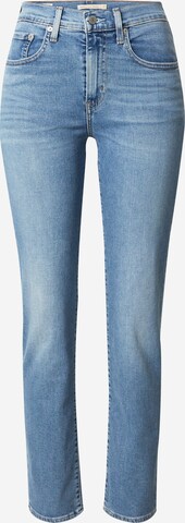 LEVI'S ® Jeans '724 High Rise Straight' in Blauw: voorkant