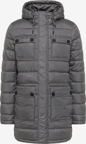 DreiMaster Klassik Winter Jacket in Grey: front