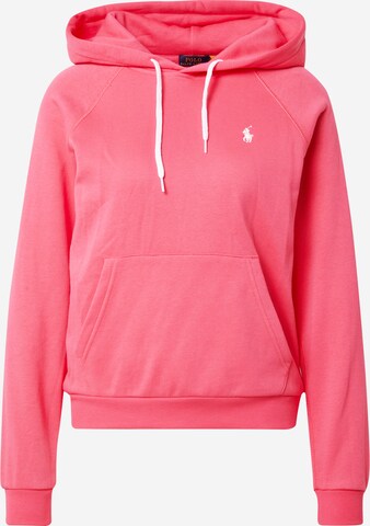 Sweat-shirt Polo Ralph Lauren en rose : devant