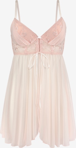 LASCANA Negligee in Pink: front