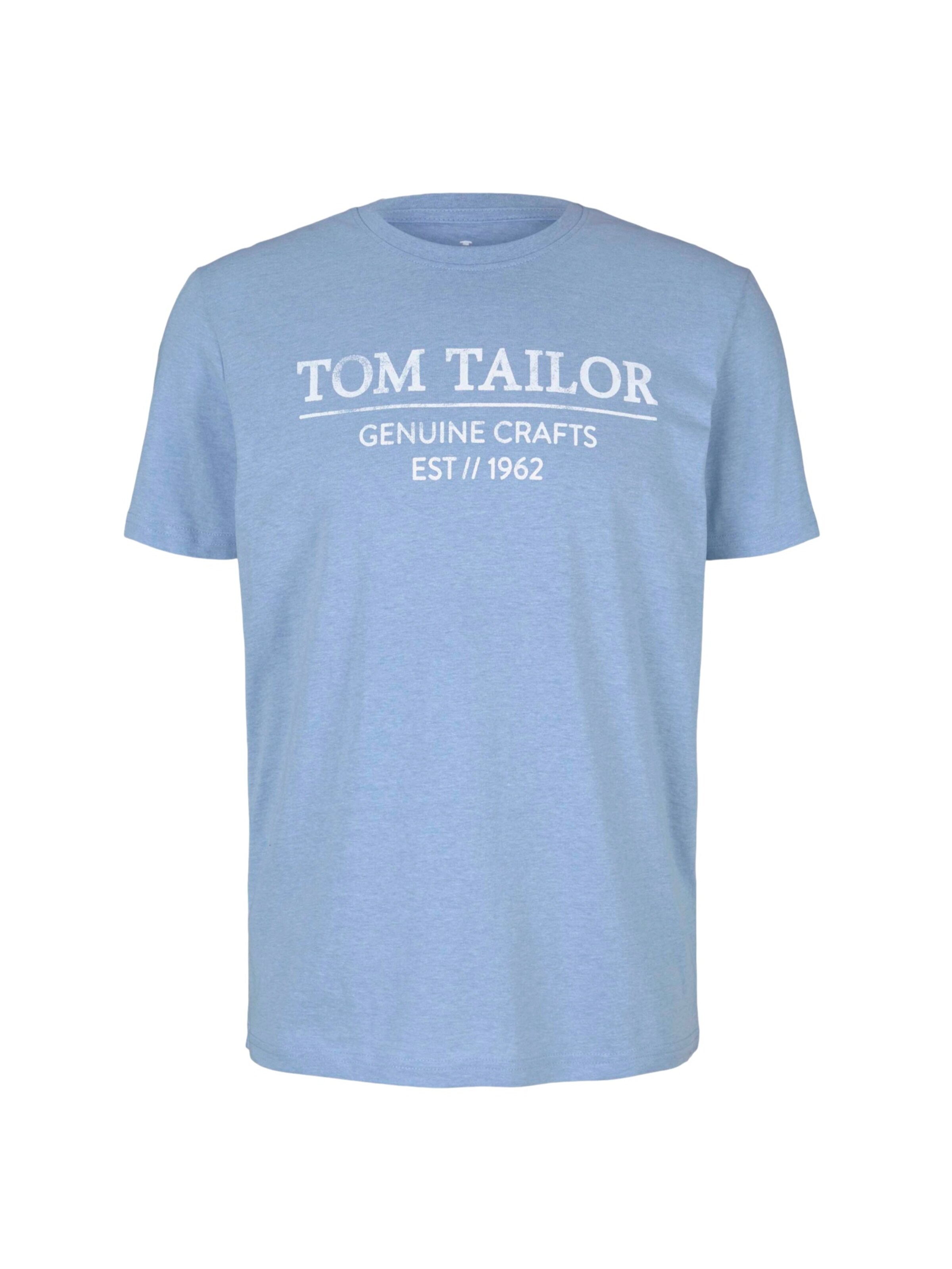 TOM TAILOR Shirt in Light blue / White, Item view