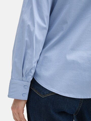 TOM TAILOR Bluse in Blau