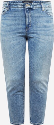 Lauren Ralph Lauren Plus Jeans in Blauw: voorkant