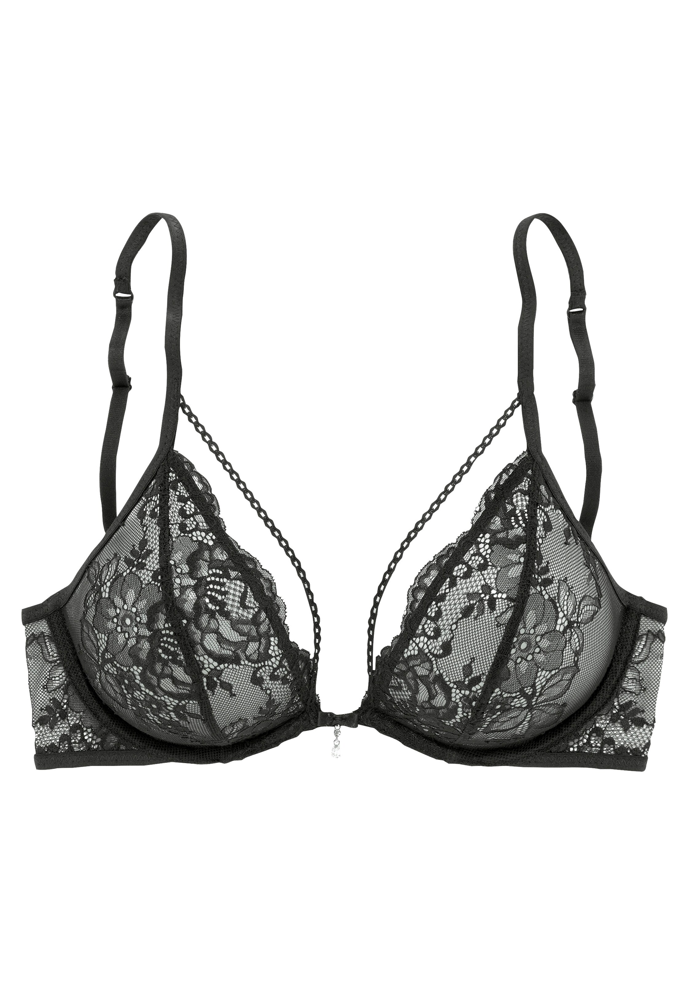 VIVANCE T-shirt Bra in Black: front