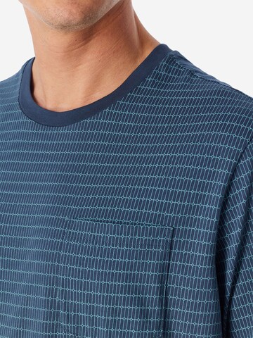 Pyjama long ' Comfort Essentials ' SCHIESSER en bleu