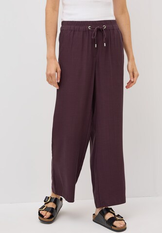 CECIL Loose fit Pants in Red: front