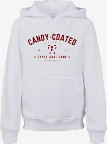 F4NT4STIC Sweatshirt in White: front