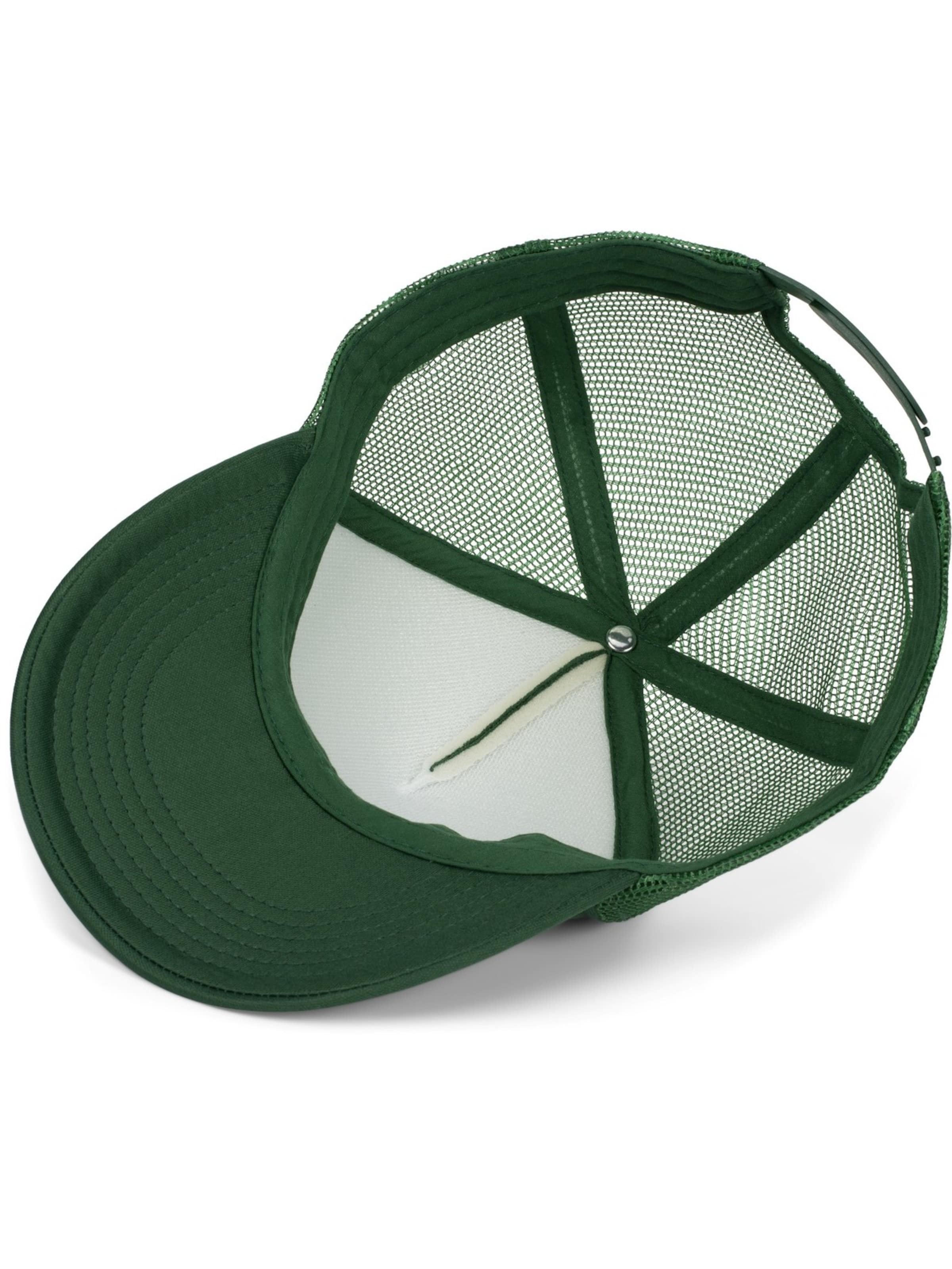 styleBREAKER Cap '5-Panel Mesh Cap'‌‌‌‌‌ in Grün