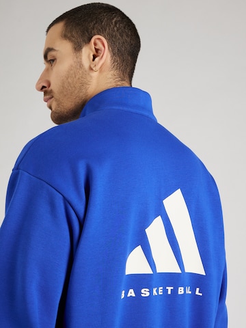 ADIDAS PERFORMANCE Sportsweatshirt i blå