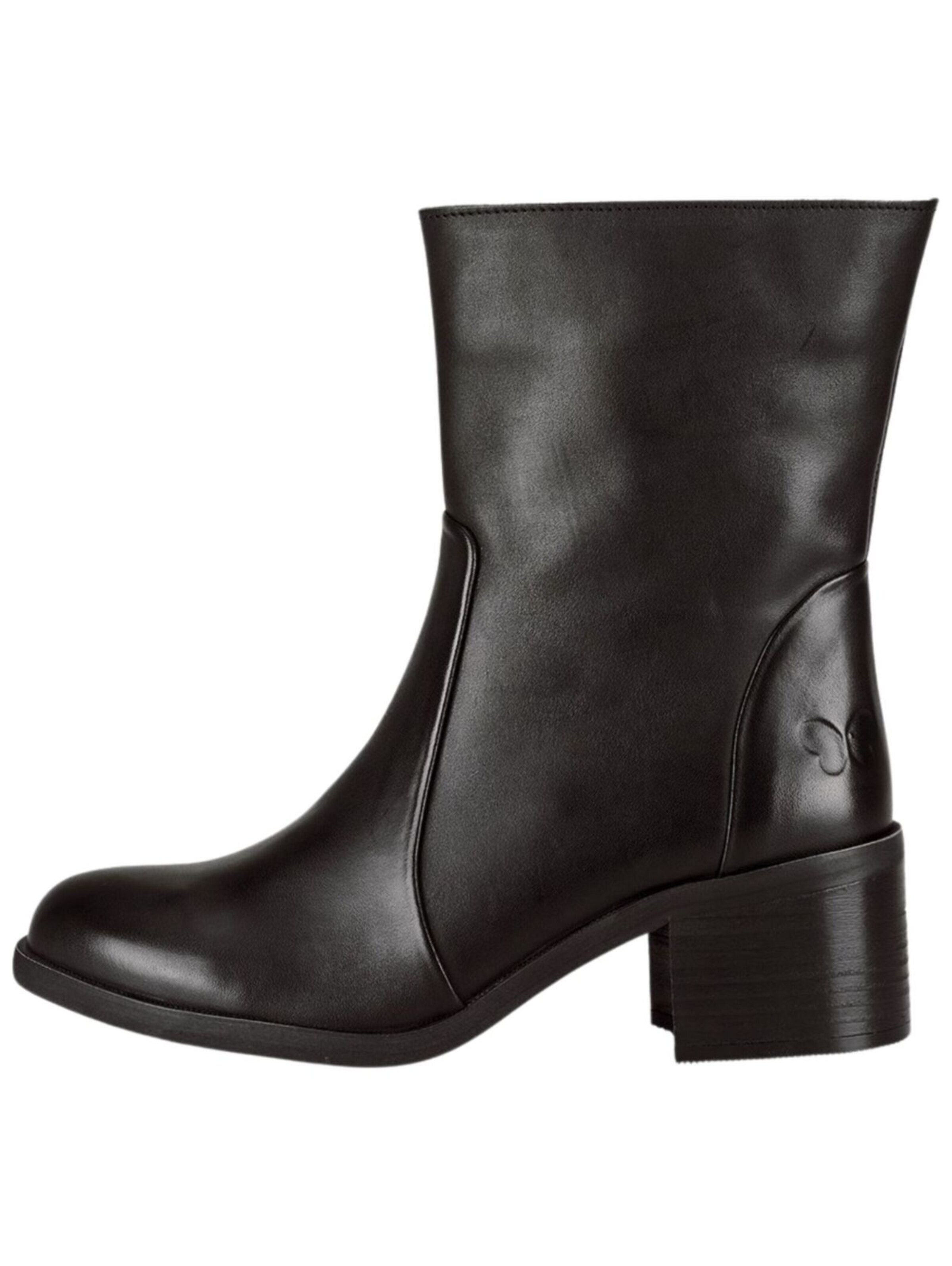 Felmini Wide Fit Ankle Boots in Black