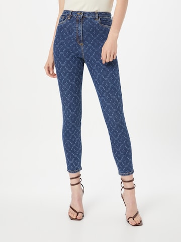 Slimfit Jeans di Elisabetta Franchi in blu: frontale