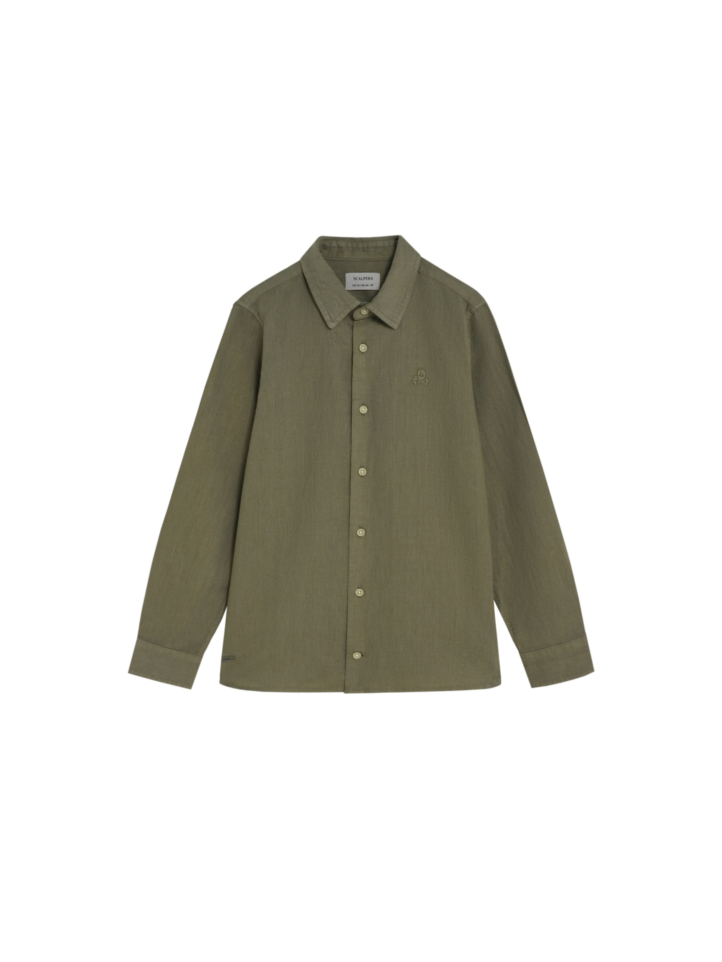 Regular fit Cămașă ' ' de la Scalpers pe verde: față