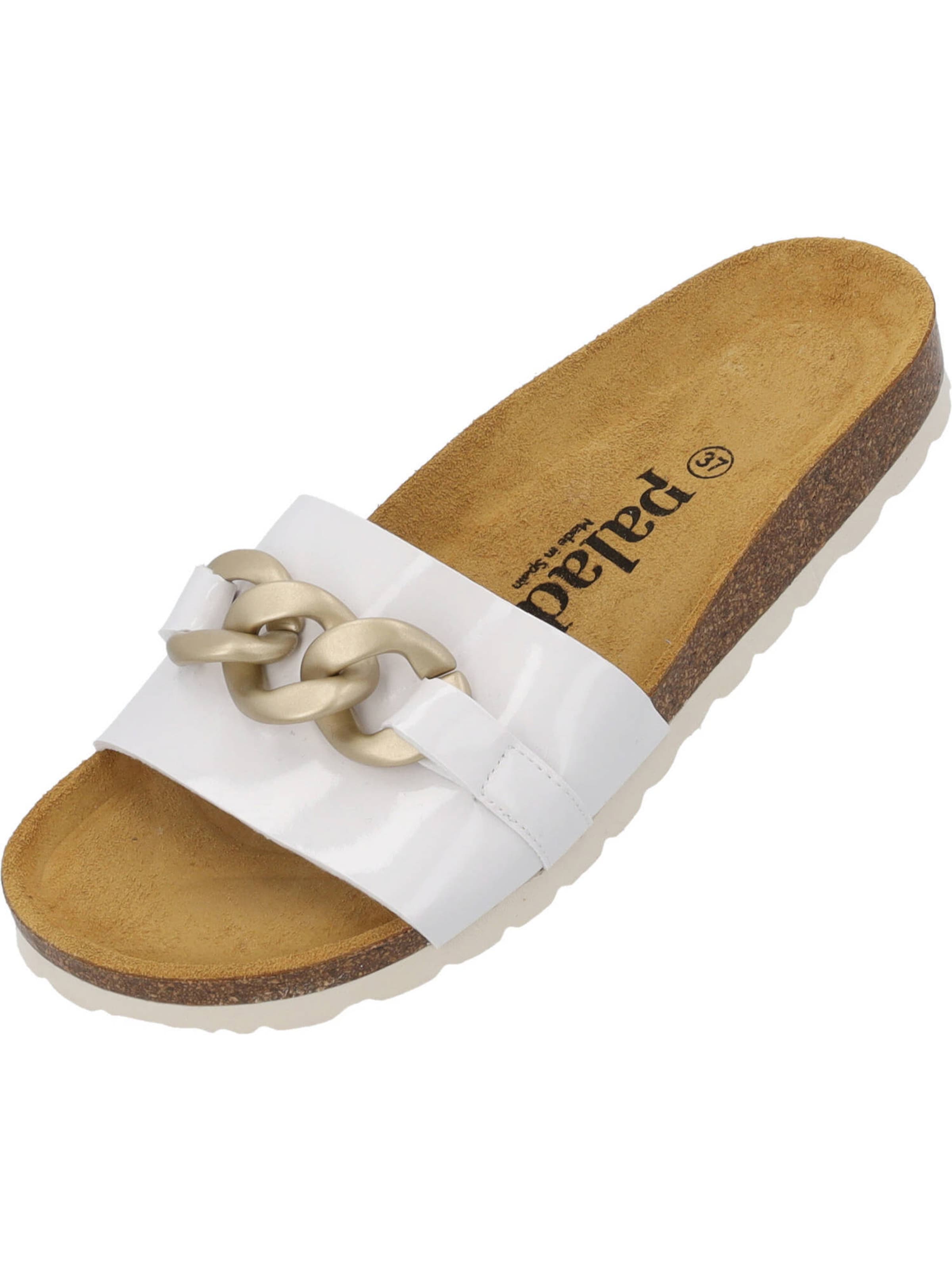 Zoccoletto &#x27;Gozo&#x27; di Palado in bianco: frontale