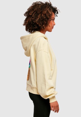 Merchcode Sweatshirt 'Pride Scoops' in Yellow