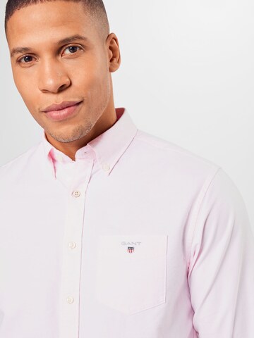 GANT Regular fit Overhemd in Roze